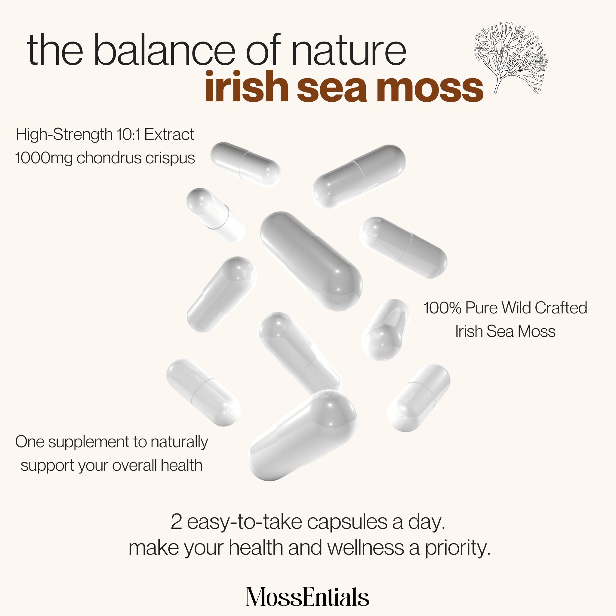Irish Sea Moss Pure Capsules