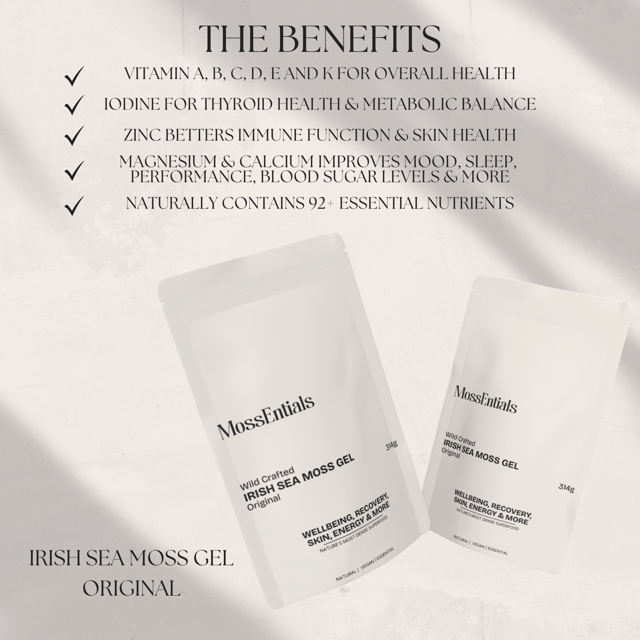 Irish Sea Moss Gel Original