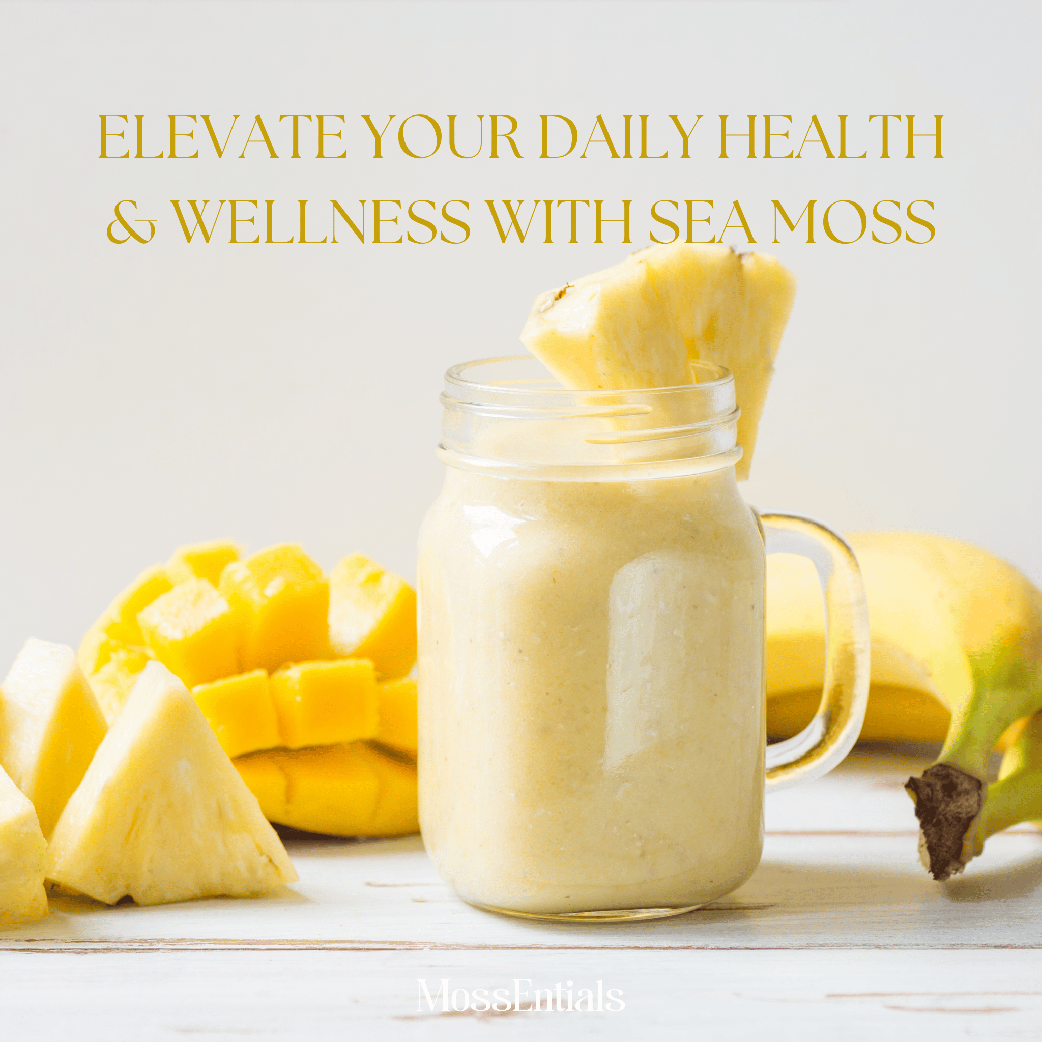 Irish Sea Moss Gel Pineapple