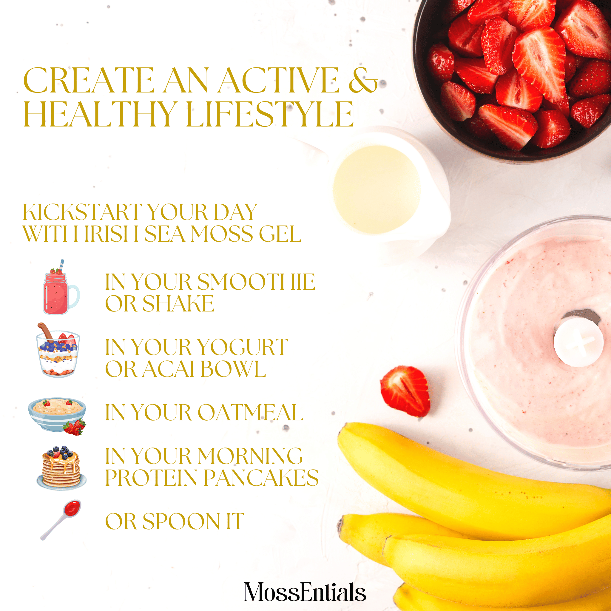 Irish Sea Moss Gel Pineapple