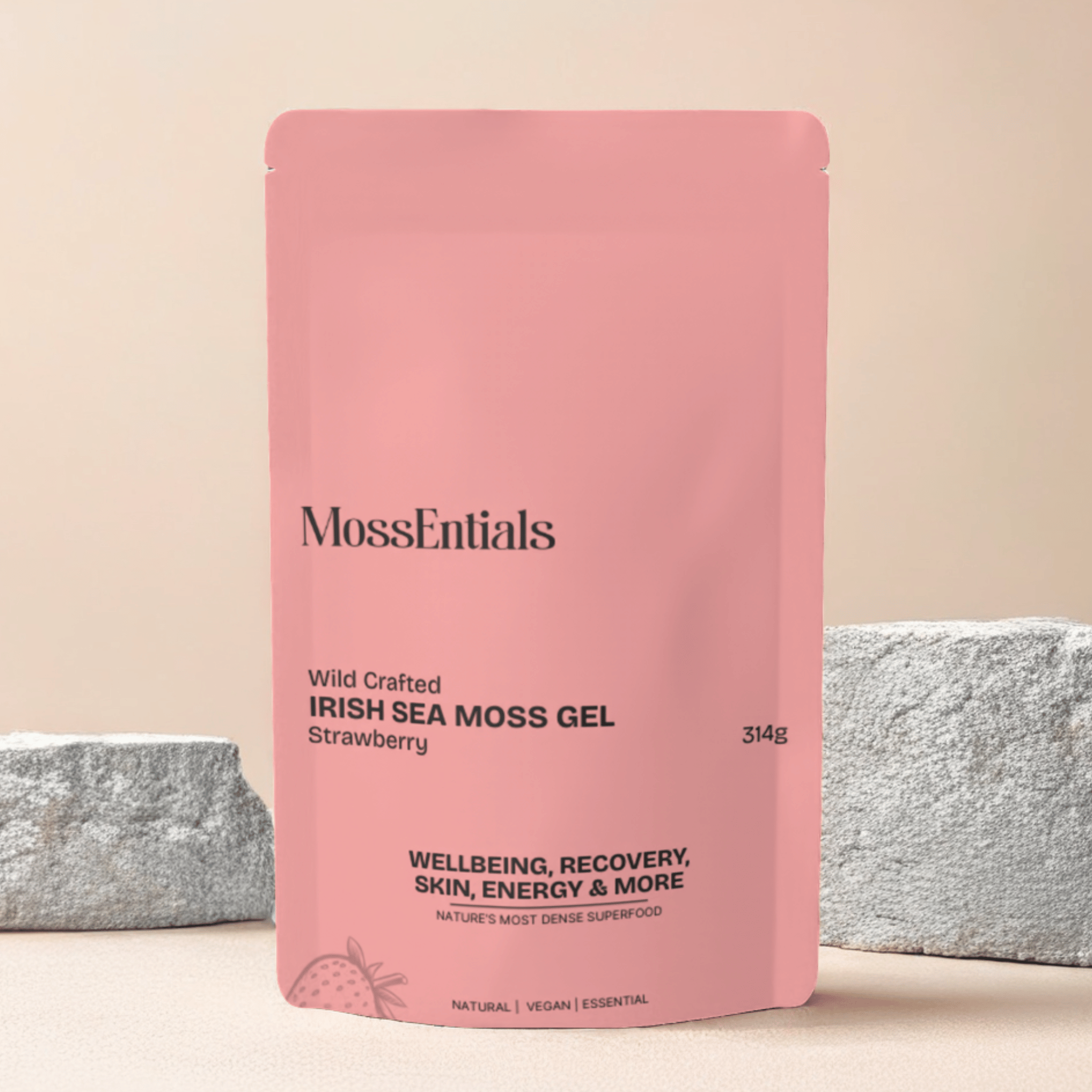 Irish Sea Moss Gel Strawberry