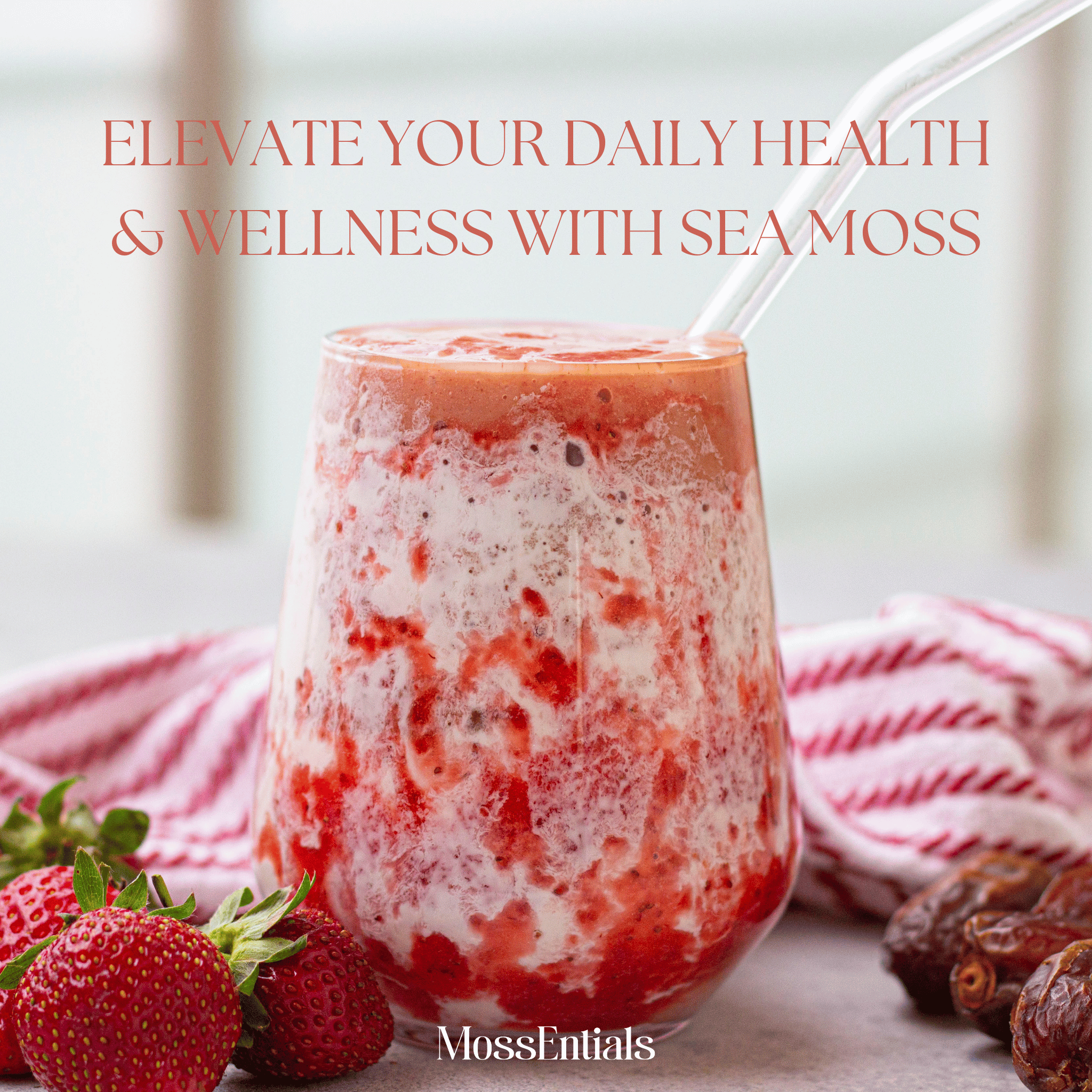 Irish Sea Moss Gel Strawberry