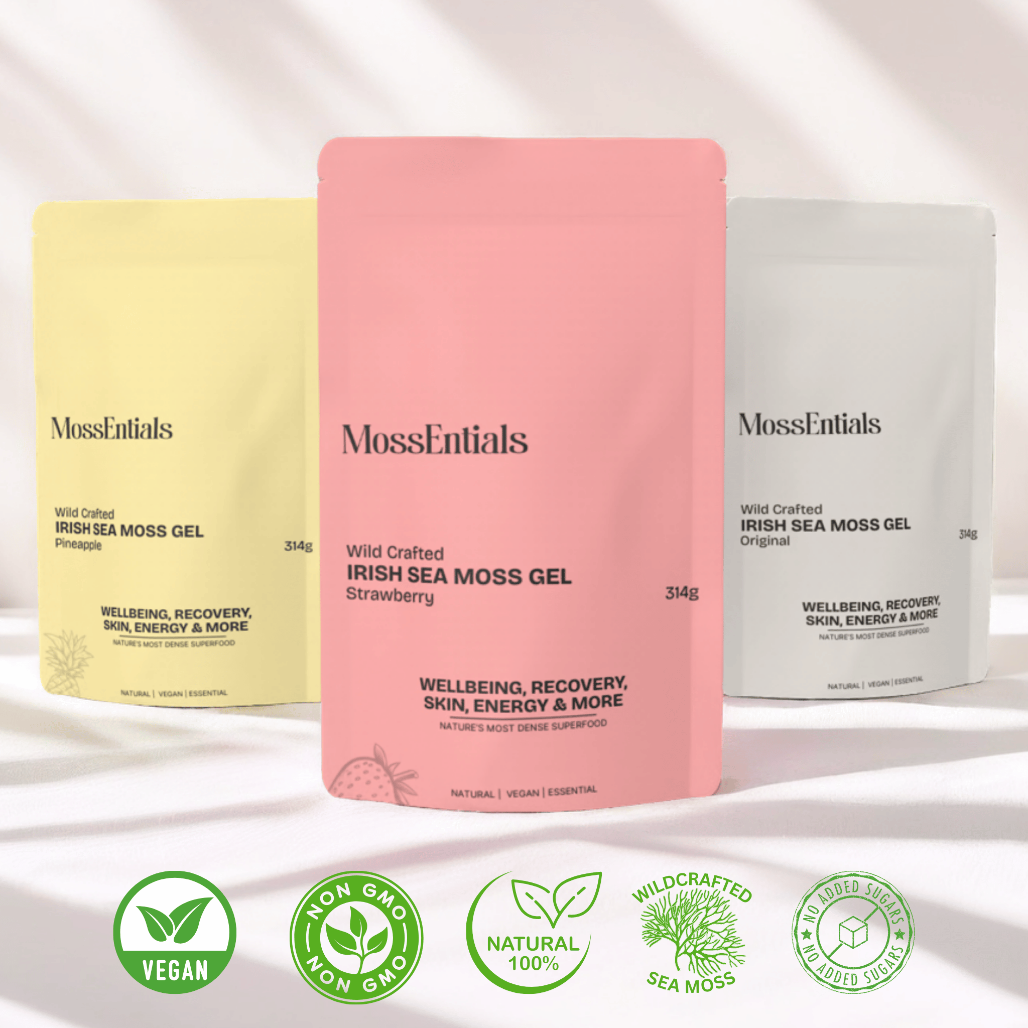 Irish Sea Moss Gel Trio Bundle