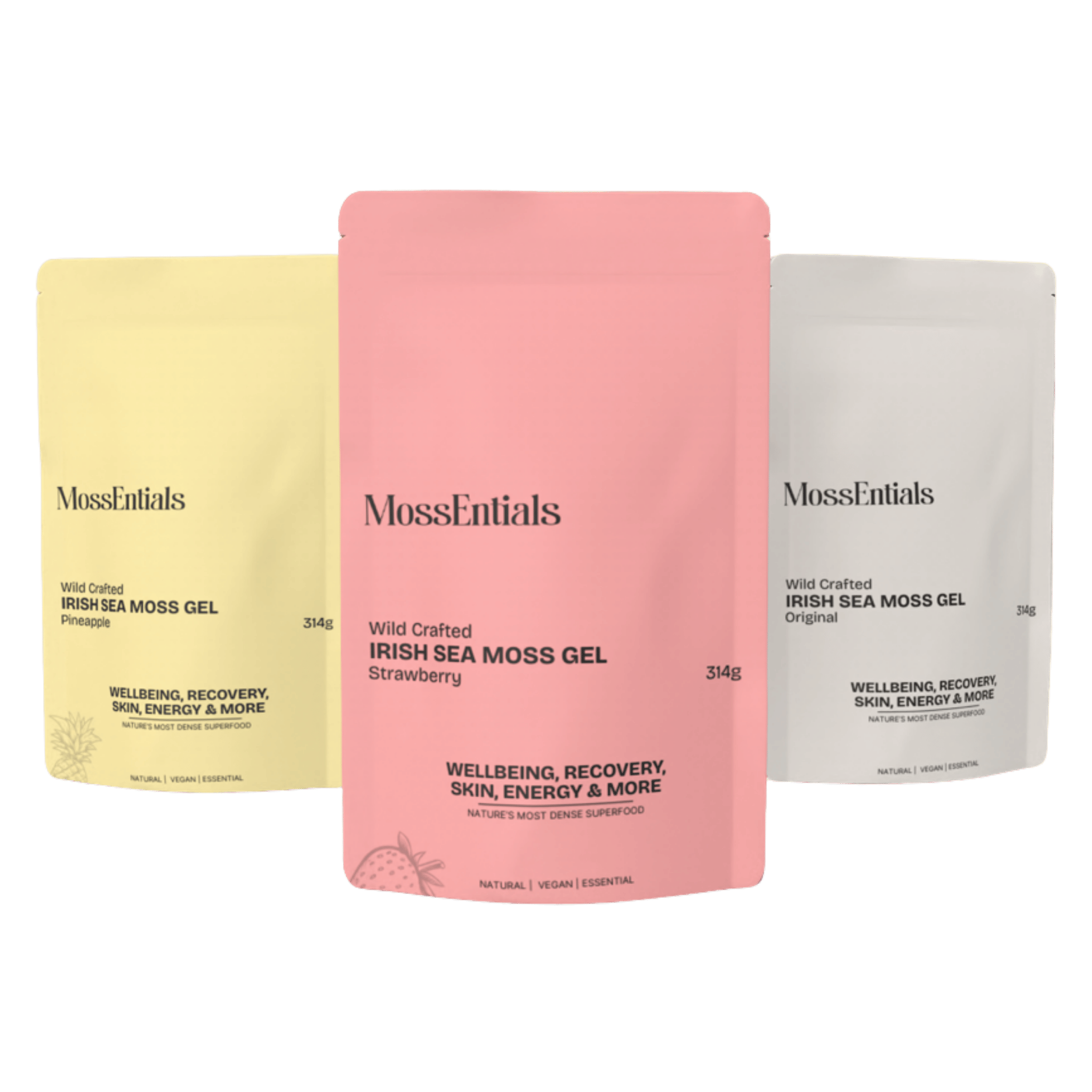 Irish Sea Moss Gel Trio Bundle